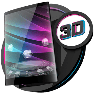 Black Glass theme for Next Launcher
