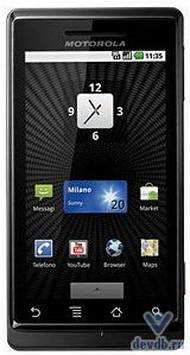 Телефон Motorola Milestone