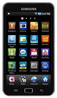 Телефон Samsung Galaxy S Wi-Fi 5.0