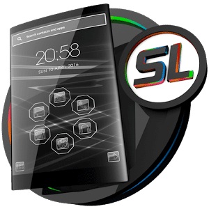 Glass theme for Smart Launcher