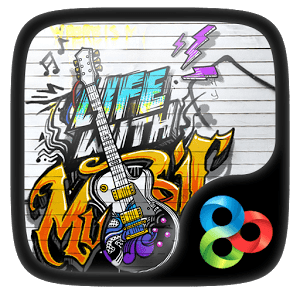 Music life GO Launcher Theme