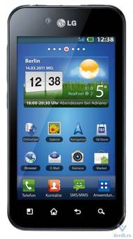 Телефон LG Optimus Black