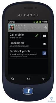Телефон Alcatel OT-908F